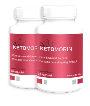 Ketomorin kapsułki na odchudzanie — oryginalne opakowanie